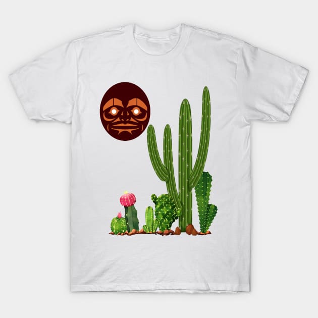 Desert Cacti T-Shirt by AROJA